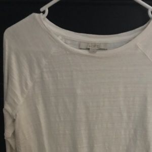 Loft white sweatshirt